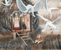 Константинова Екатерина "Гуси-лебеди" Преподаватель Нестерова Юлия Петровна